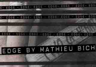 Cover of Mathieu Bich's EDGE, a trick where the name of the card appears visibly on the thickness of the deck