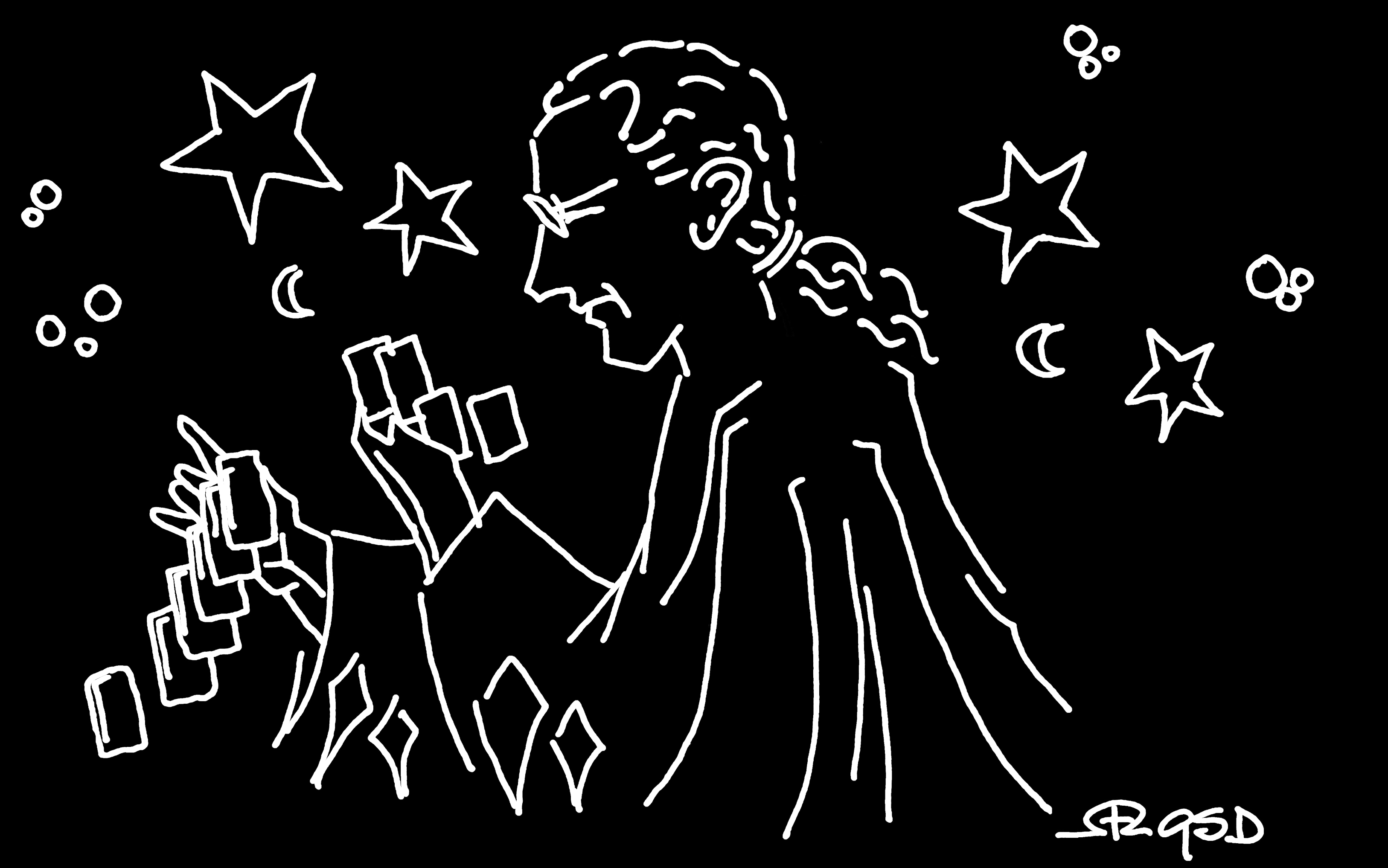 Black Logo of Mathieu Bich