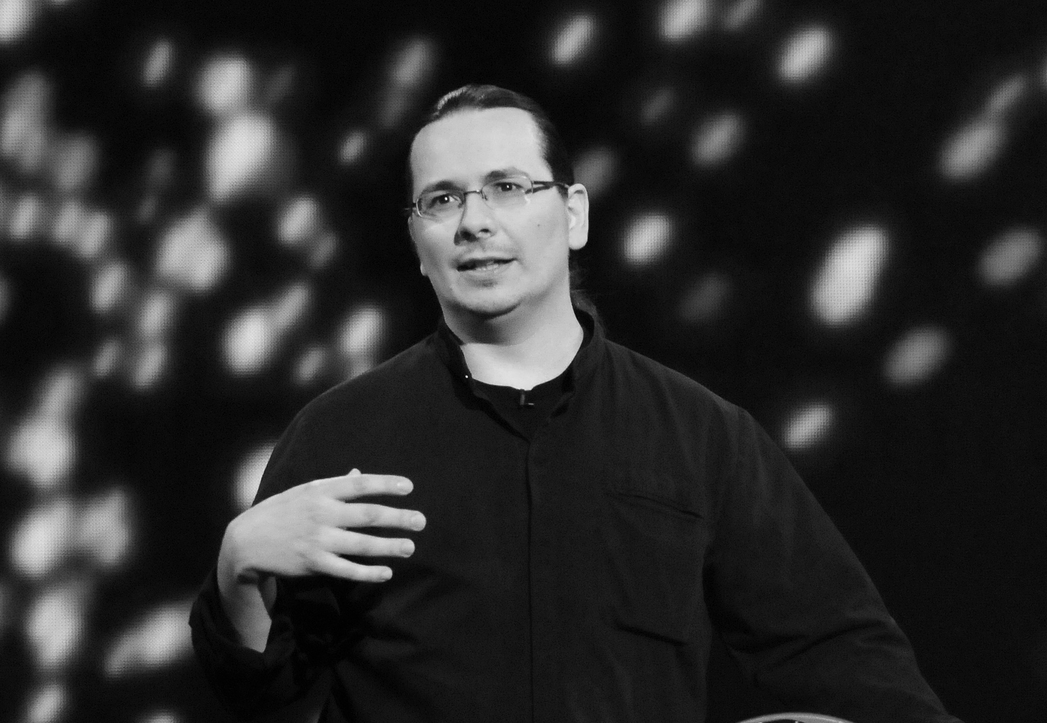 Mathieu Bich Shooting for TV in London