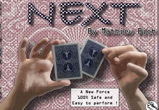 Cover of Next , a new way to force a card, by Mathieu Bich
