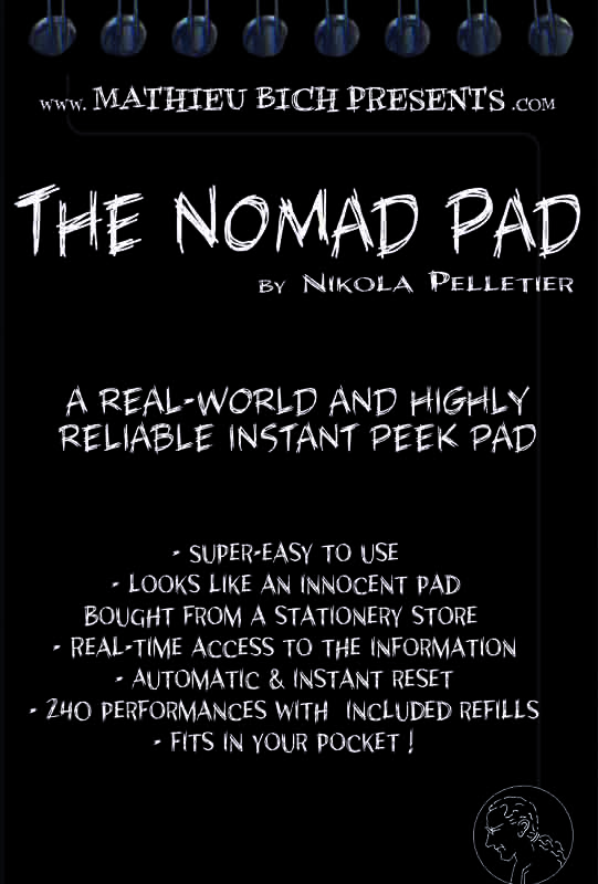 Nomad Pad by Nikola Pelletier, a new impression device