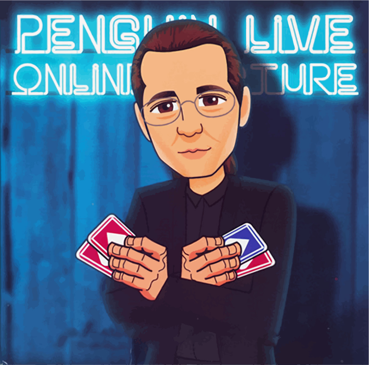 Penguin Magic's Drawing of Mathieu Bich