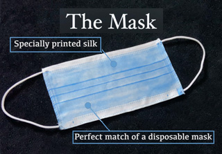 The Mask , Surgucal silk mask printed